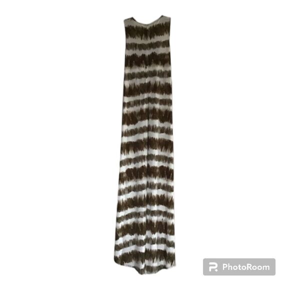 Michael Michael Kors High Low Tie Die Halter Dress - Picture 3 of 4